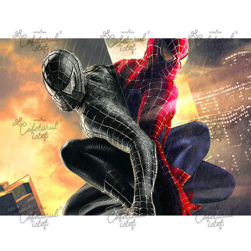 Печатни вафли SpiderMan Модел 4, A4 - Istet Confectioner