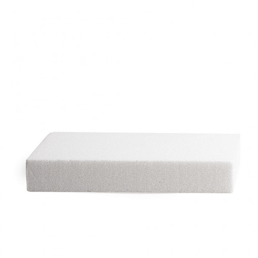 Правоъгълен модел от полистирол 45 x 30 x H 5 cm