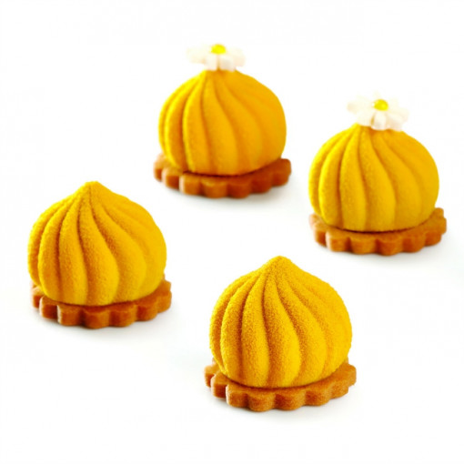 Силиконова форма за деликатеси, Mignon Ø 3,6 x h 2,9 cm, 18 ml, 30 кухини