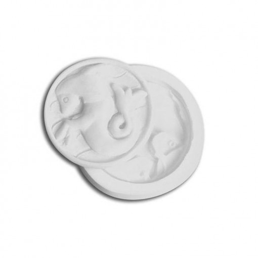 Силиконова форма Хороскоп Козирог, Ø 3,8 cm (SLK157)