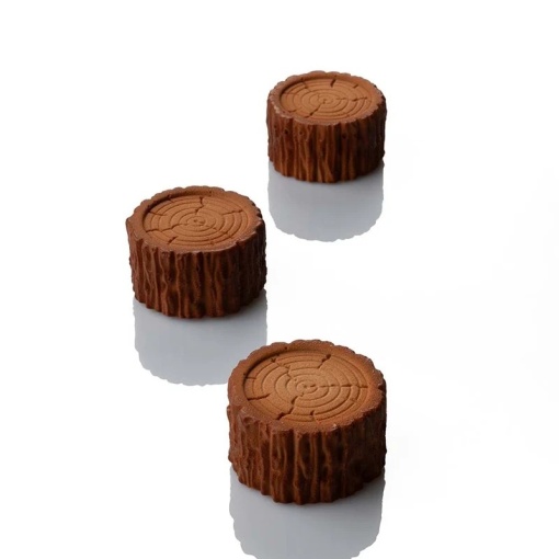 Форма Pavoflex 30x40cm Forest 12 кухини, Ø 7 x H 4 cm, 115 ml
