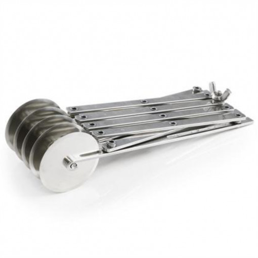Cutit Inox Extensibil cu 5 Lame Circulare Netede