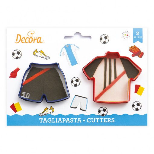 Cutters Plastic Sport R 6 and 8 x H 2.2 cm, 2 pcs