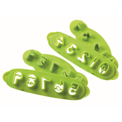 Cutting Bars with Digit Extractor Ø 3.5 cm, Plastic, Set of 2 pcs
