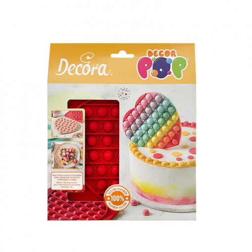DecorPop Silicon DecorPop Semi-spherical mould Ø 1.6 cm Core Ø 15 cm
