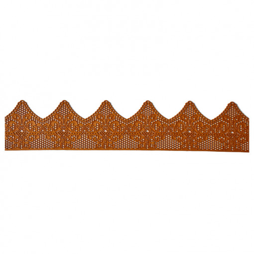 Edi Ядливи дантели за декорация Pearl Gold 37.5 x 7.5 cm, Модел 3