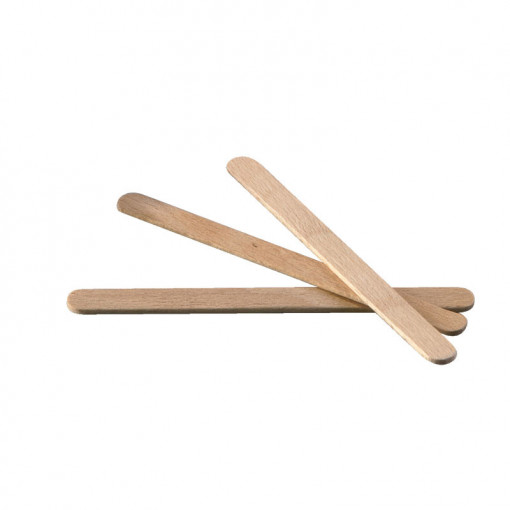Fa pálcikák Mini desszert/jégkrém pálcikák, 8x2xH72 mm, 500 db-os készlet