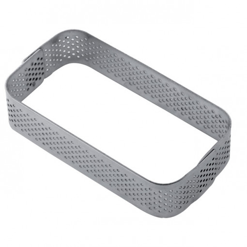 Microperforated Frame Tarte Tarte Rectangles Rounded Corners, 8.8x4.6xH2cm