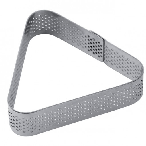 Microperforated Frame Triangular Tarte Triangular, 7.3xH2cm