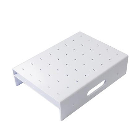 Mini PushUpPops tartó, 40 termék, plexi fehér, 40 x 31 x H 9 cm, 40 x 31 x H 9 cm
