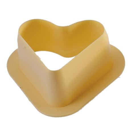 Monoportii Heart 8 x 6 x H 4 cm - пластмасови основи и вложки за ножове