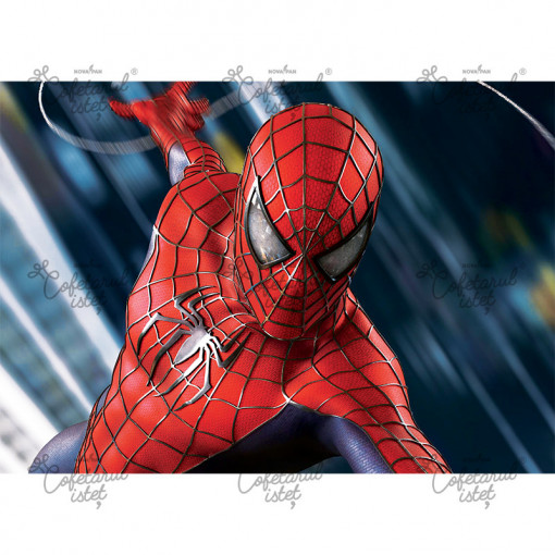 Nyomtatott gofri SpiderMan 8-as modell, A4 - Cukrászda Istet