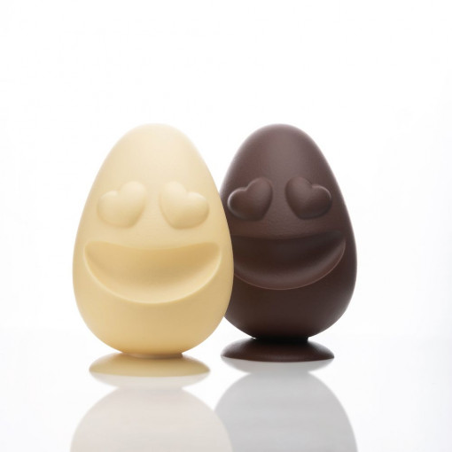 Paste Paste Sweety Ø 14 x H 21.5 cm Set Matrite Plastic 2 Chocolate Chocolate Mat Mat Mat Mat Mat 2 Chocolate Mat