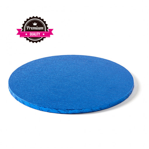 Platou Tort Rotund Albastru, Ø 35 x H 1.2 cm