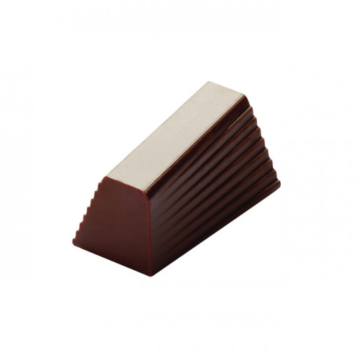 Polikarbonát forma Innovation Range 21 csokoládé praliné, 3,7 x 1,7 x H 1,7 cm, 10 gr, 3,7 x 1,7 x H 1,7 cm, 10 gr