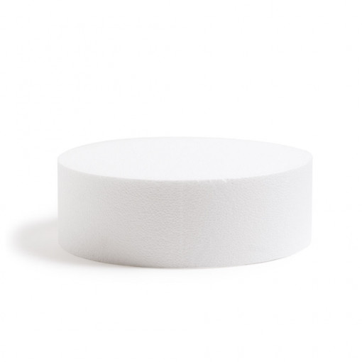 Round polystyrene mould R 50 x H 10 cm