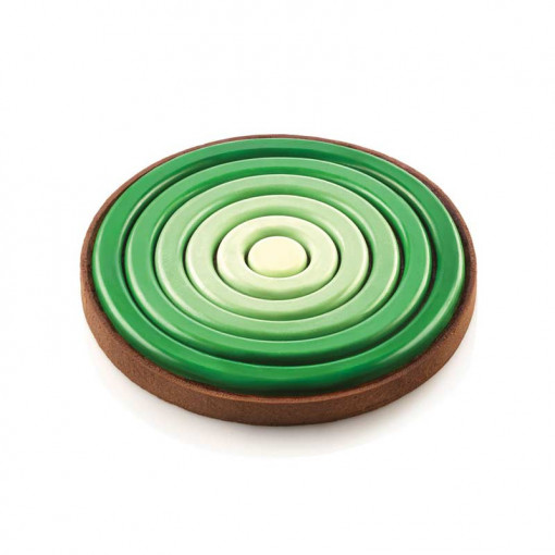 Silicon Decor Top/Insertion, Round Ø4-26xH2cm
