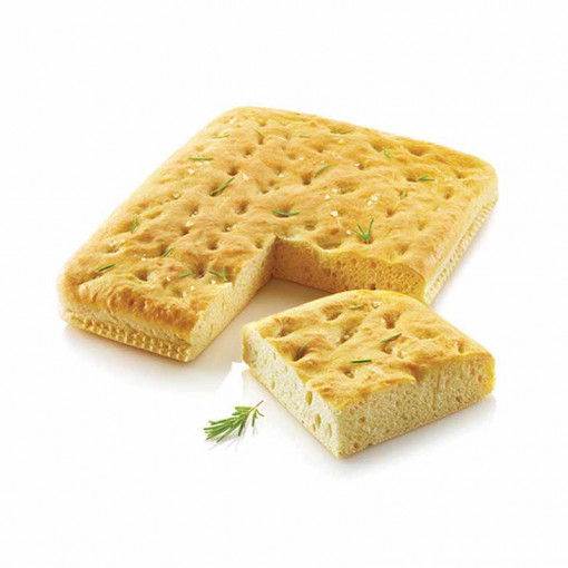 Silicon Foccacia mould 34.5 x 26.5 x H 2.8 cm, 1 cavity