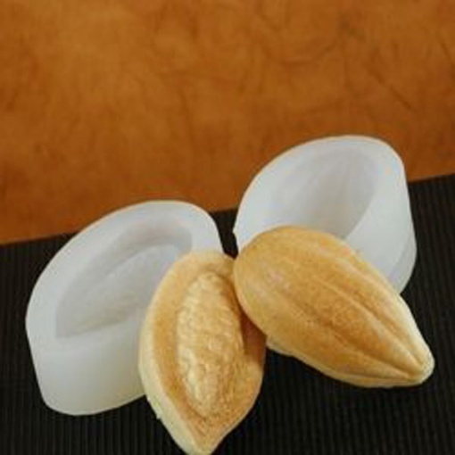 Silicone mould 3D Cocoa Fruit Fruit, Ø 6.3 and 6.5 cm, 2 Subjects