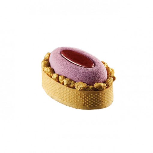 Silicone mould Gianluca Fusto Tart Barrel and Cameo Single Serving Cake Tin, 9 cavities