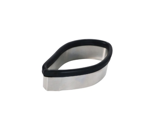 Stainless Steel Cocoa Fruit Cutter, 9.25 x 5.1 x H 3 cm