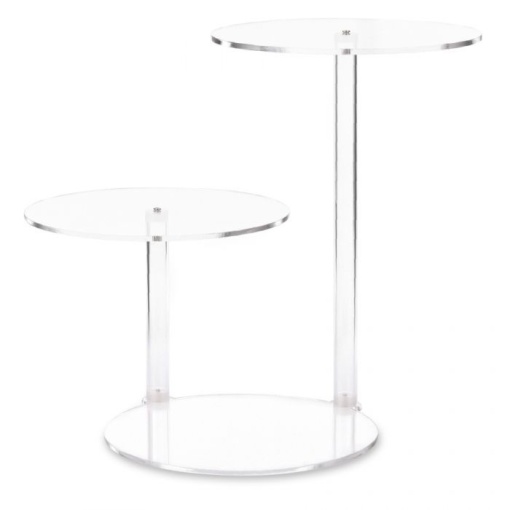 Suport Tort Plexiglas 3 etaje 48 x H 40 cm