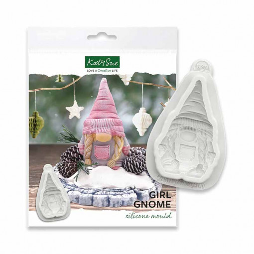 Szilikon forma Gnome Fairy 5.5 x 1.5 x H 9.3 cm