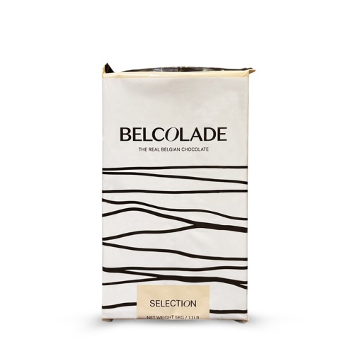 Tableta Ciocolată Albă Fără Zahăr Adaugat, 28% Cacao, Belcolade