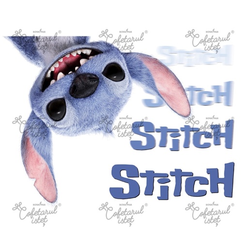 Vafa imprimata Lilo&Stitch Model 7, A4 - Cofetarul Istet