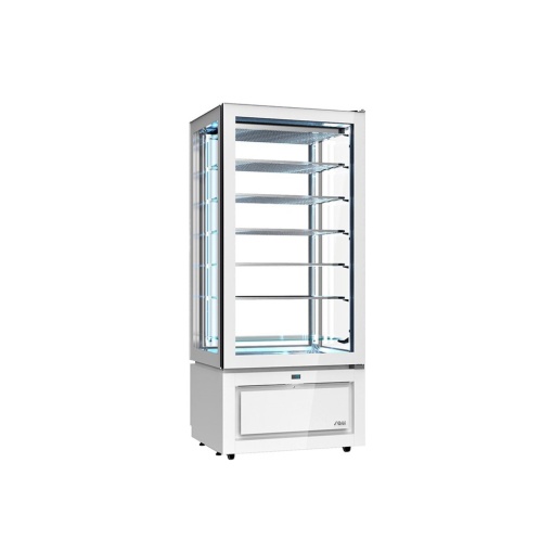 Vertical refrigerated display cabinet, -25 / -15°C, 80,5x64,5x184 cm, Luxor White, model KG8V