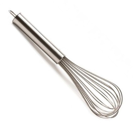Интегрален тел от неръждаема стомана с 16 тънки намотки и скоба, L 18 cm