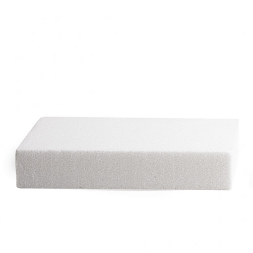 Квадратна форма от полистирол 50 x 50 x H 5 cm