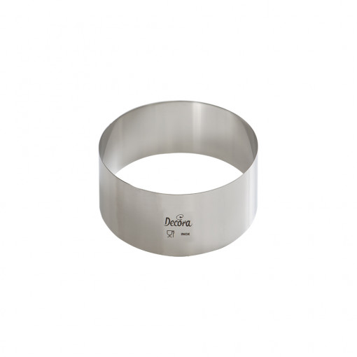 Кръгла клонка от неръждаема стомана R6xH4.5cm