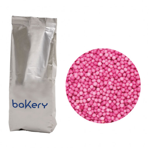 Розови перли Sidefat Pink Sugar Pearls Ø 1,5 мм, 1 кг