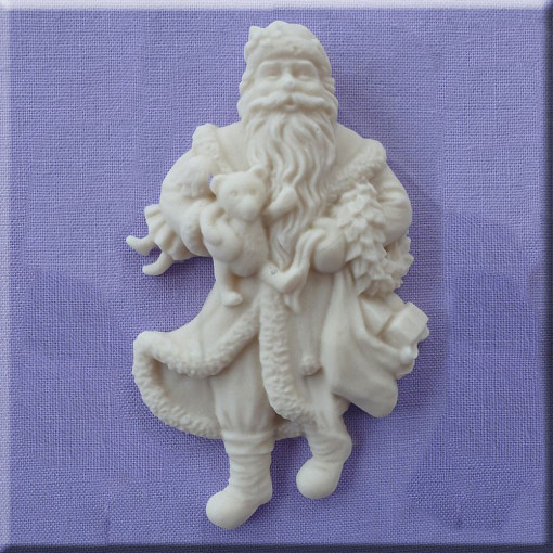 Силиконов калъп Дядо Коледа, 7,9 x 4,6 cm