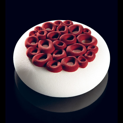 Силиконов калъп TOP Coral Coral Mini Ø11xH1cm, 2 кухини
