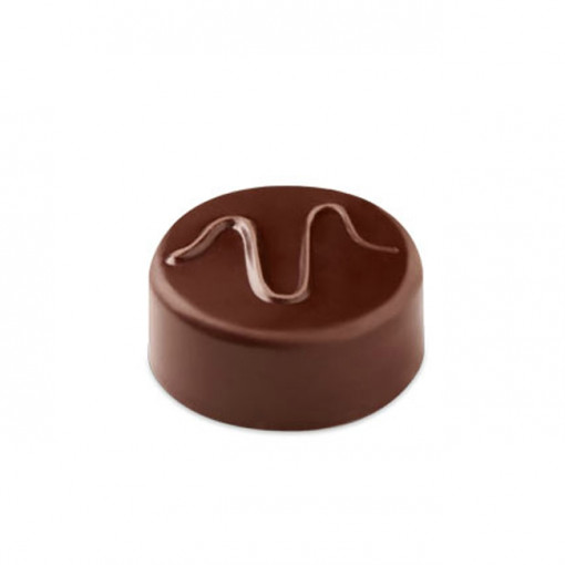 Форма от поликарбонат Artisanal Range 21 кръгли шоколадови пралини, Ø 2,8 x H 1,4 cm, 10 гр.