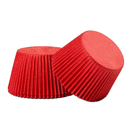 Червена хартия Chese XL, R 5,5 x H 4,5 cm, 60 бр.