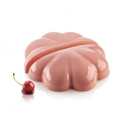 3D комплект силиконови форми за торта Nuvola (2 форми) 22 x 11 x H 6 cm, 1600 ml