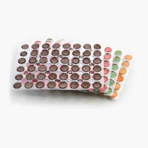 Assorted Macaroon Shells, 4 Spring Flavours, 3.5 cm, 3.5 cm, Masdeu, 384 pcs