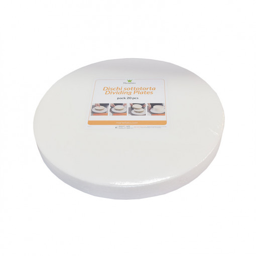 Cake Separating Trays, Round Ø 40 cm, Set 20 Pieces