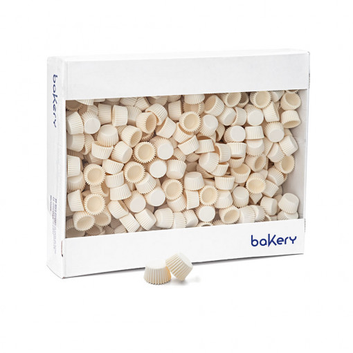 Chese XS Paper White, R 2 x H 1.5 cm, 5000 pcs