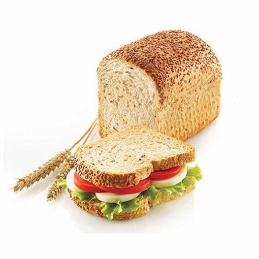 Forma Silicon Paine Toast 15 x 10 x H 7.5 cm, 1 cavitate