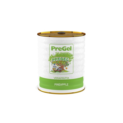 Gyümölcspüré nagy gyümölcsdarabokkal Verafrutta Ananász PreGel fagylalt, 1,5 kg
