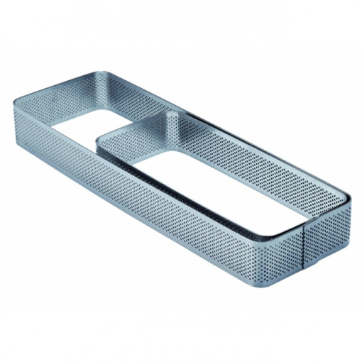 Microperforated Frame Tarte Rounded Framed Rounded Corners, 19x8xH3.5cm