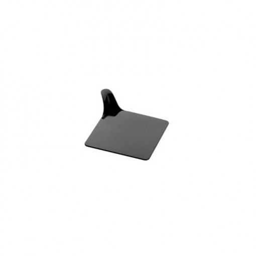 Plastic Presentation Monoportion Presentation Plastic Base, Square Black, 6.1 x 6.1 cm, Set 350 pcs