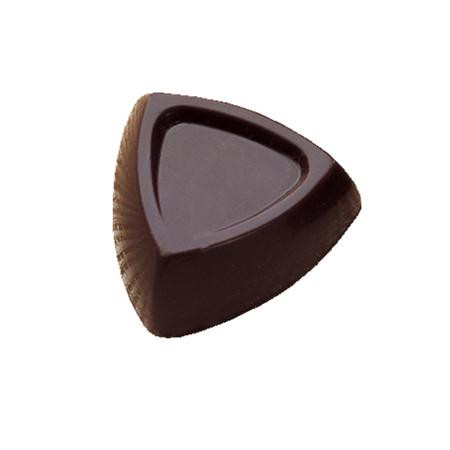Polikarbonát forma Classic Range 24 db csokoládé praliné, 3,3 x 3,3 x H 1,5 cm, 9 gr, 3,3 x 3,3 x H 1,5 cm.
