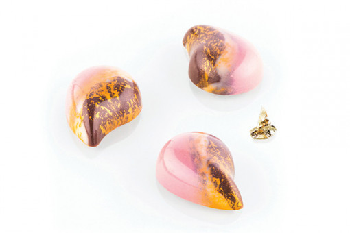 Polycarbonate mould, 24 cavities, 2.9 x 4.1 x H 1.4 cm, 8 ml (CH007)