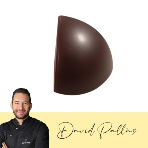 Polycarbonate mould 24 Chocolate Pralines Model VIP Quartus, 2.7 x 2.7 x H 2.65 cm, 11 gr
