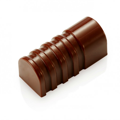 Polycarbonate mould Innovation Range 21 Chocolate Pralines, 3.7 x 1.6 x H 1.6 cm, 10 gr